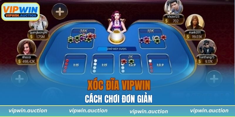Cách chơi Xóc đĩa đơn giản